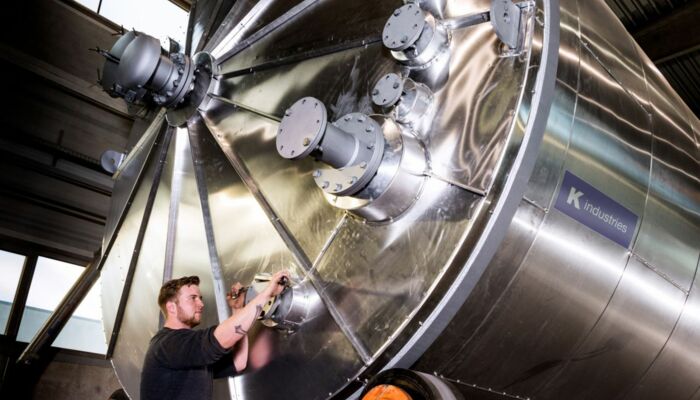 Year-end report: Customers trust K industries